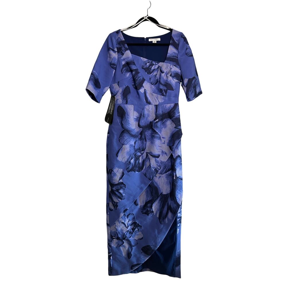 KAY UNGER NWT $368 Octavia Floral Column Gown NO SASH OR BELT Size 8 - Picture 3 of 8